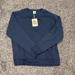 NWOT Men's Navy Crewneck Sweatshirt - C&C California
